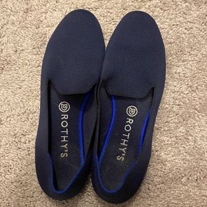 Rothy’s Navy women’s loafer Size 9.5